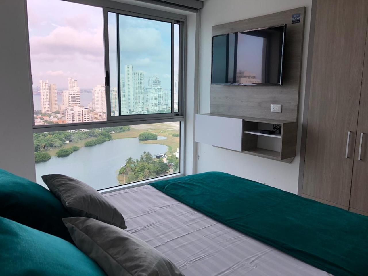 Apartamento En Cartagena Con Vista Al Mar Eksteriør billede