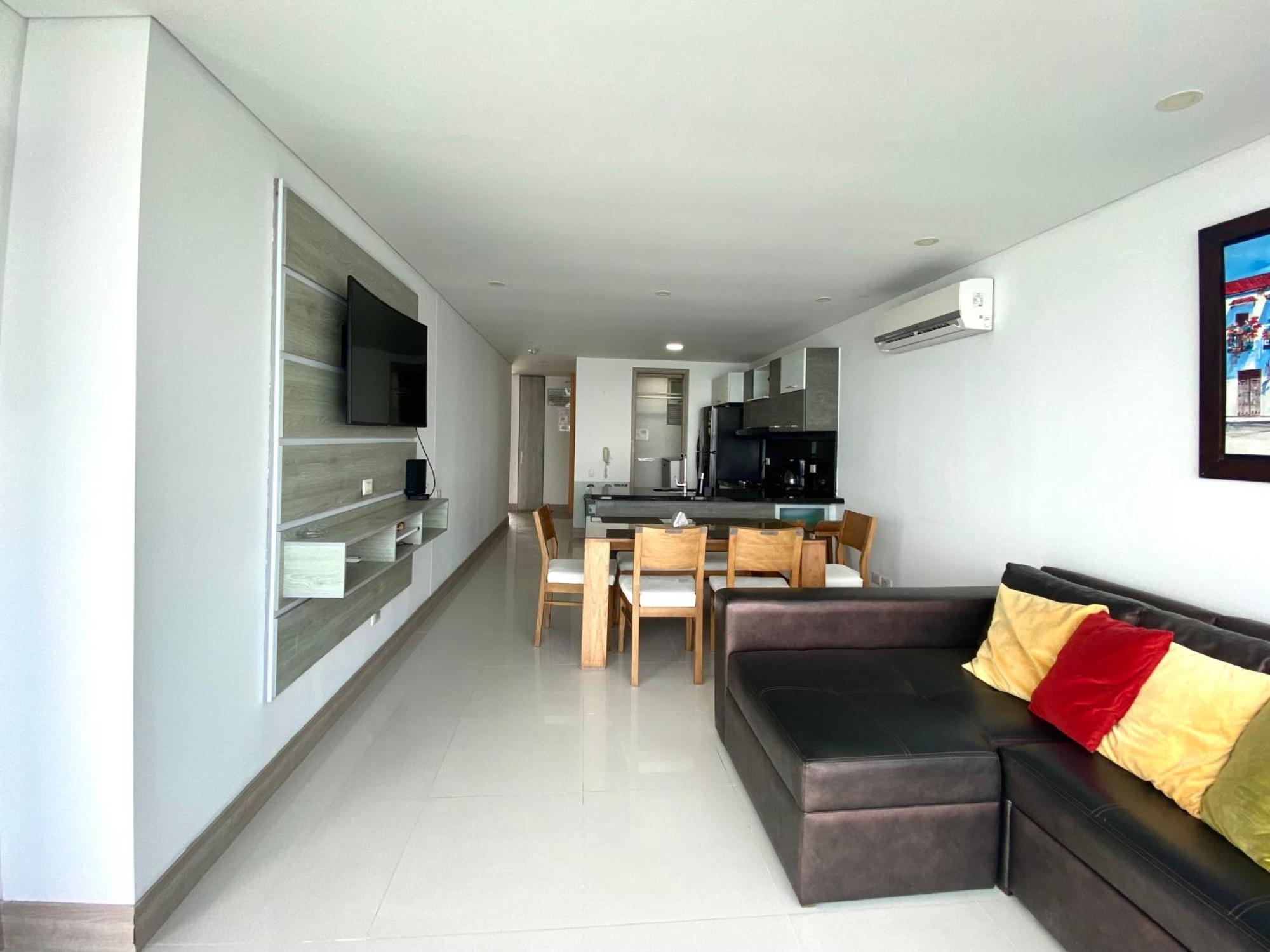 Apartamento En Cartagena Con Vista Al Mar Eksteriør billede