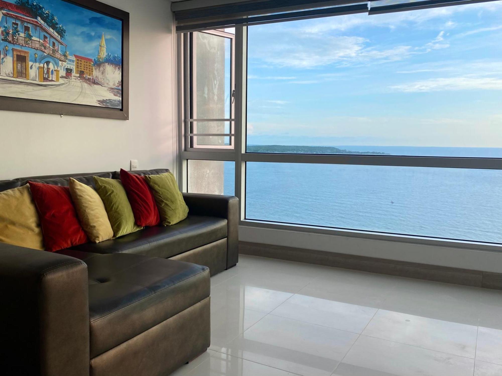 Apartamento En Cartagena Con Vista Al Mar Eksteriør billede
