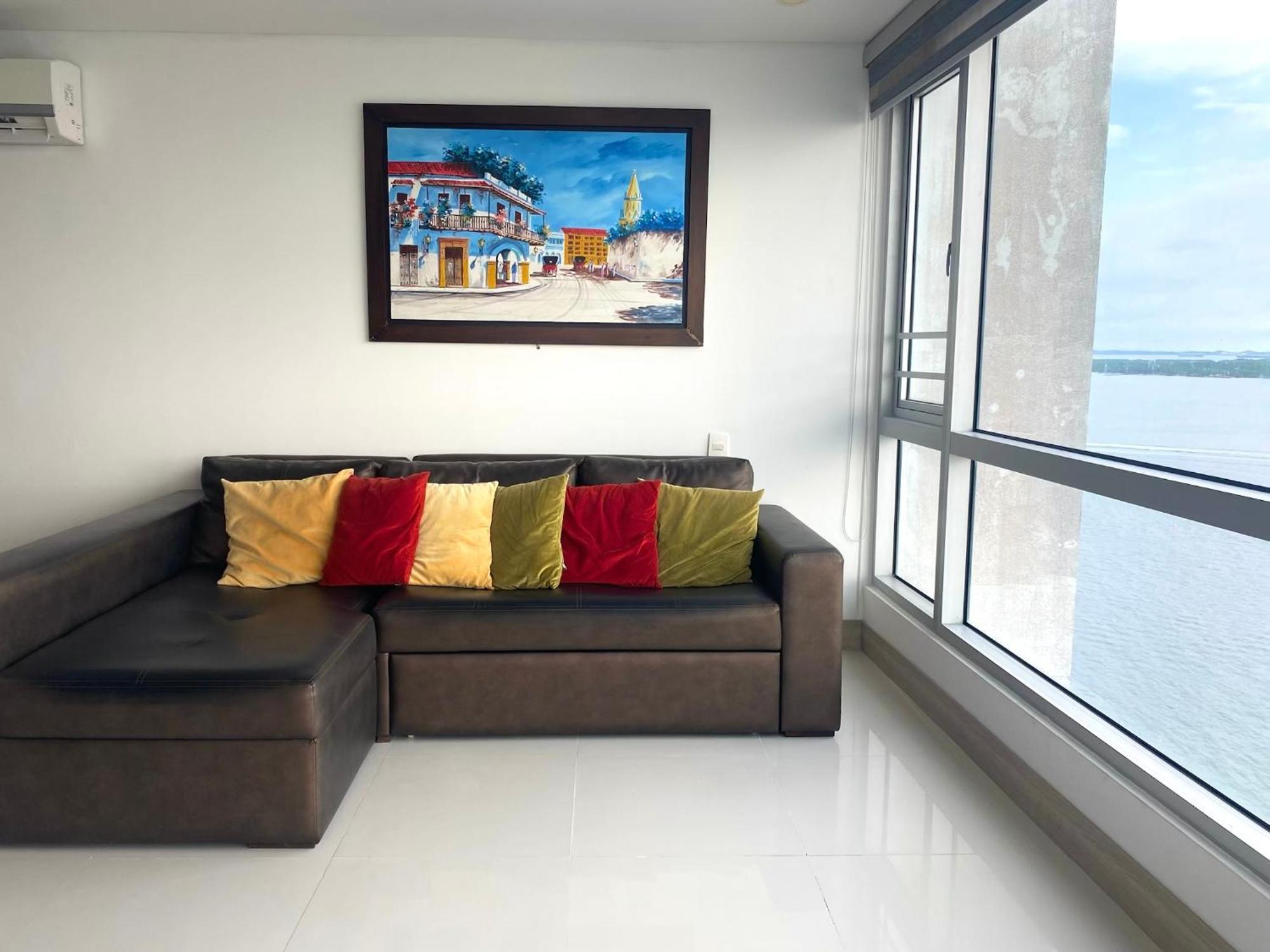 Apartamento En Cartagena Con Vista Al Mar Eksteriør billede