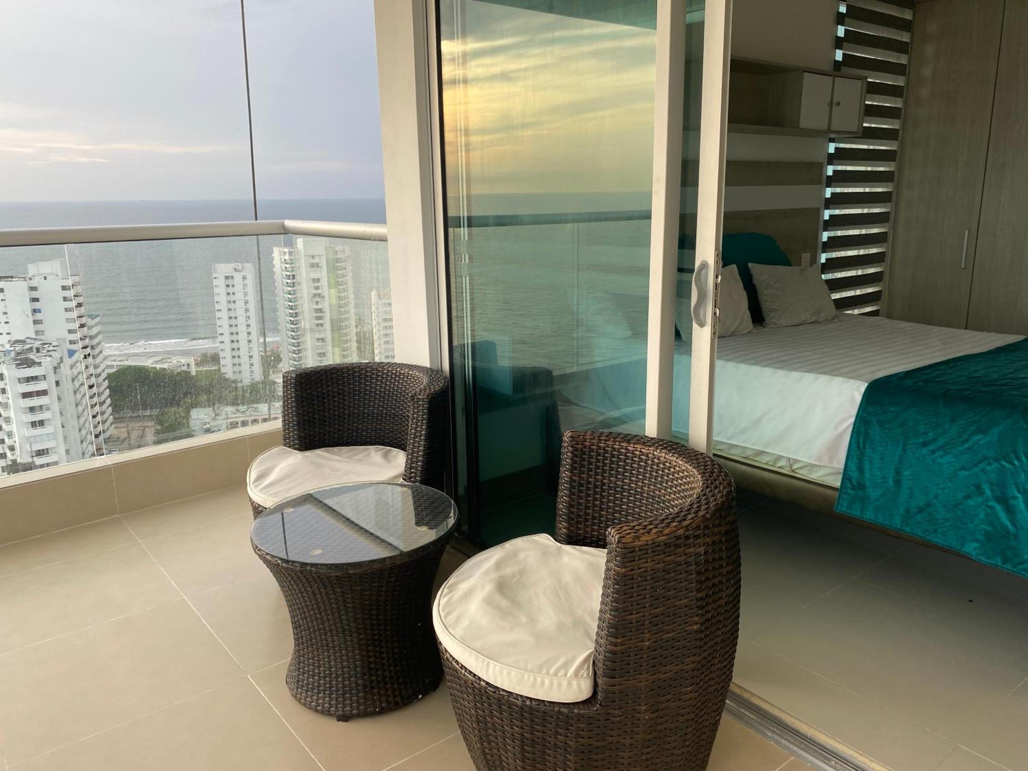 Apartamento En Cartagena Con Vista Al Mar Eksteriør billede
