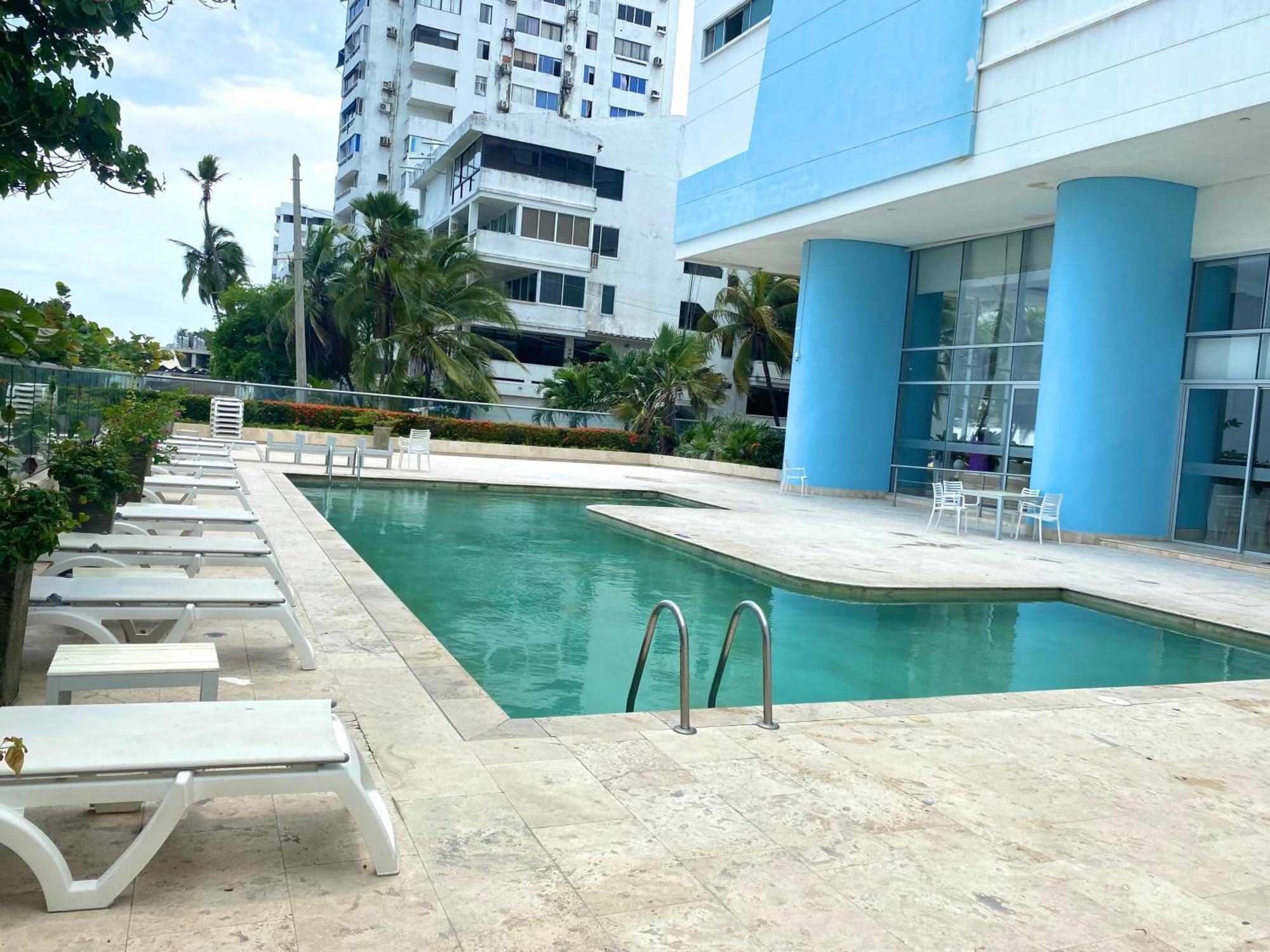 Apartamento En Cartagena Con Vista Al Mar Eksteriør billede