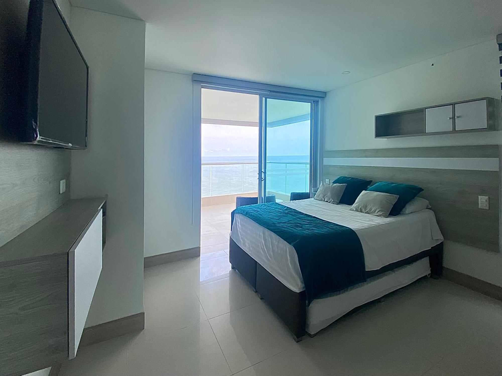 Apartamento En Cartagena Con Vista Al Mar Eksteriør billede