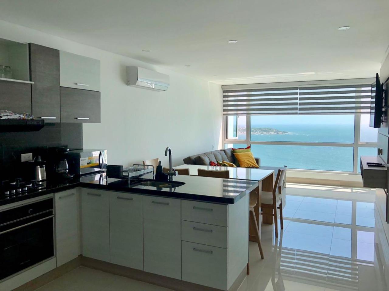 Apartamento En Cartagena Con Vista Al Mar Eksteriør billede