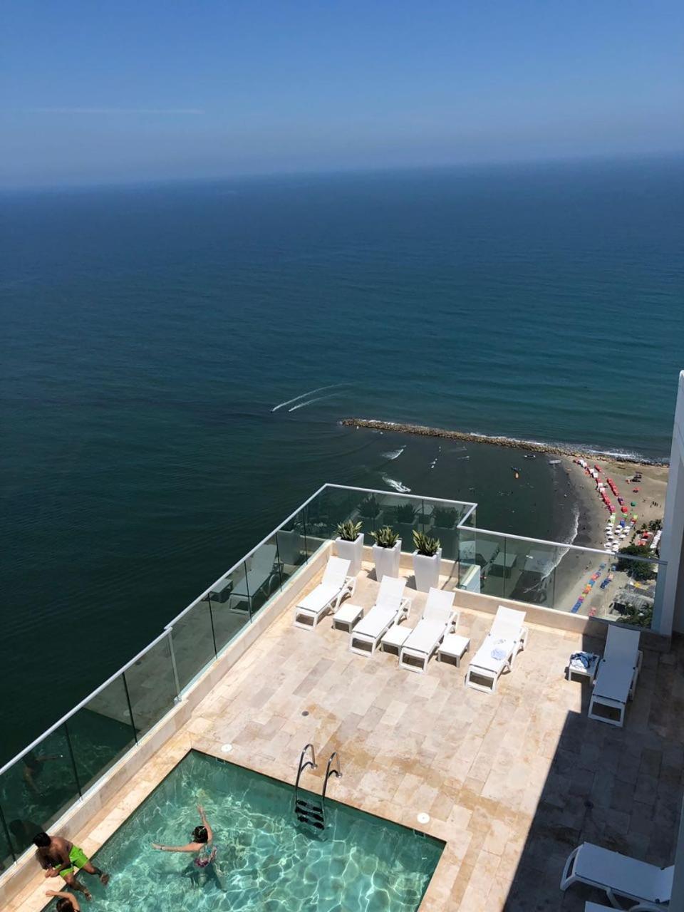 Apartamento En Cartagena Con Vista Al Mar Eksteriør billede